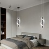 CANEOE Creative Led Pendant Light, 5500K Spiral Modern Modern Led