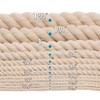 Natural Twisted Cotton Rope 3/16 Inch - Biodegradable Cord with