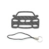 BlackStuff Carbon Fibre Keyring Lanyard Compatible with M3 E90 E91