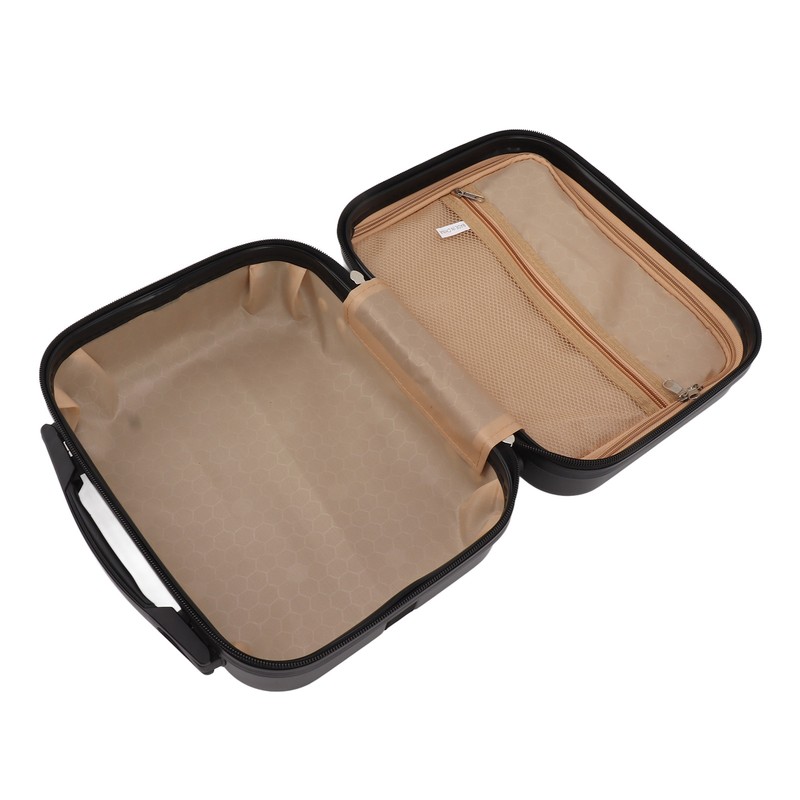 14in Cosmetic Bag Case ABS Delicate Fashionable Travel Toiletry Makeup