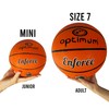 Optimum Street Basketball - Durable Korean Rubber with All-Weather Grip