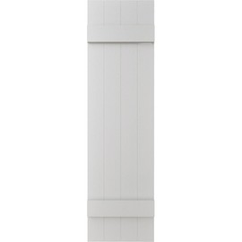 Builders Edge 14"W x 27"H Shutters (Per Pair), 001 - White