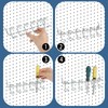JOUTYFOR 9 Pcs Pegboard Screwdriver Holders Organizer Pegboard Plier Holders
