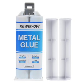 Metal Glue, 1.76oz Metal Epoxy Glue, Heavy Duty Welding Glue, Suitable for Metal to Metal, Plastic, Steel, Ceramic, Car Body and Marine Body Filler(1 PCS)