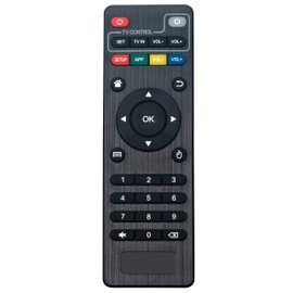 VINABTY Replace Remote fit for MXQ PRO MXQ-4K M8S (not M8S Plus) M8N M8 M8C M9C M10 V88 T95 T95M T95N T95X X96 X96 mini H96 H96 Pro X96 MAX X96S X96 AIR X96H X92 X95 MX9 TX92 Android TV Box