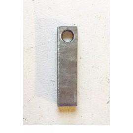 HMF Targets AR500 Steel Target Piano Key Rectangle Gong  1" X 4" X 3/8"