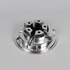Golf Cart 8" SS Wheel Covers Hub Caps, Set of