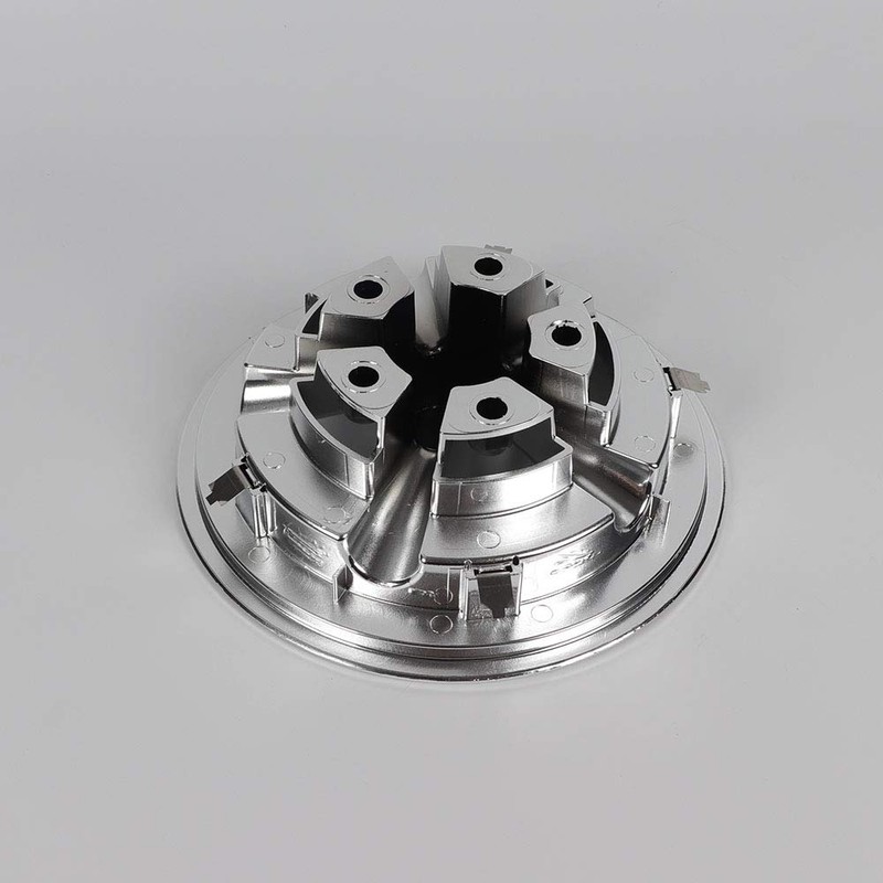 Golf Cart 8" SS Wheel Covers Hub Caps, Set of