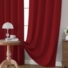 CUCRAF Red Blackout Curtains 84 inch Length 2 Panels Set,