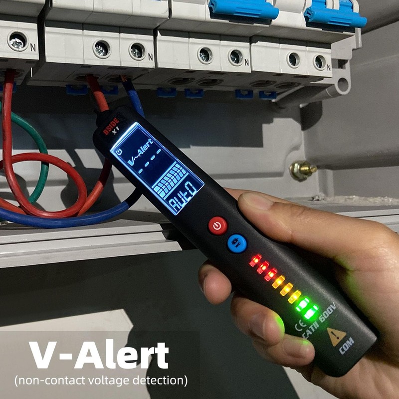 BSIDE NCV Voltage Tester with LCD EBTN Automatic Pen Multimeter