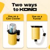 The Kong 2.0 - A Portable Can or Bottle Cooler/Cup
