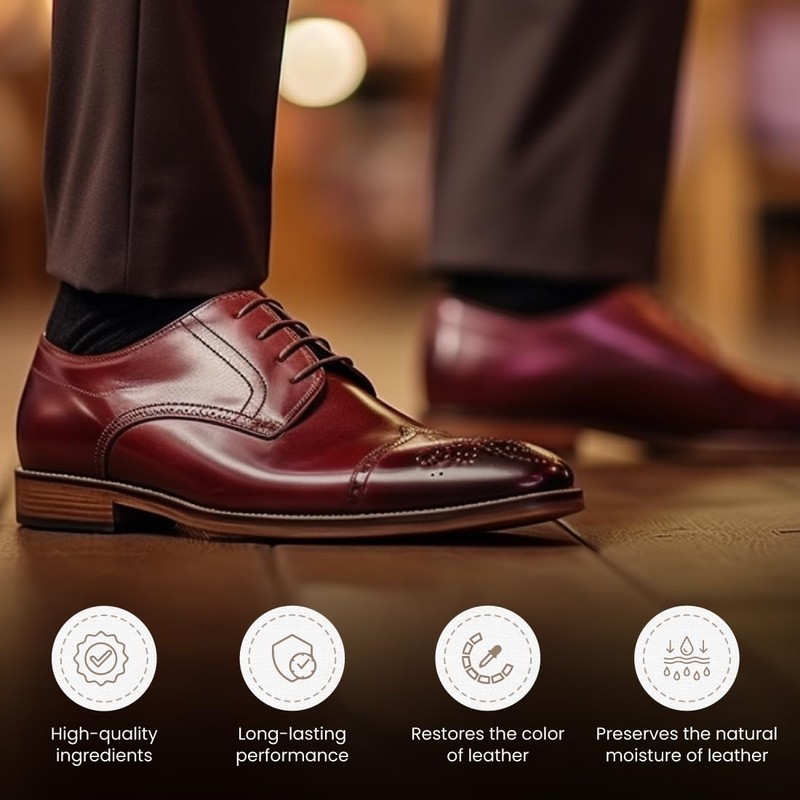 Rochester Premium Shoe Cream, Shoe Polish for Leather Shoes, Leather