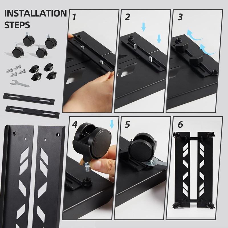 CUISIBOT Adjustable Large Computer Tower Stand 7.9 to 10.2 inch