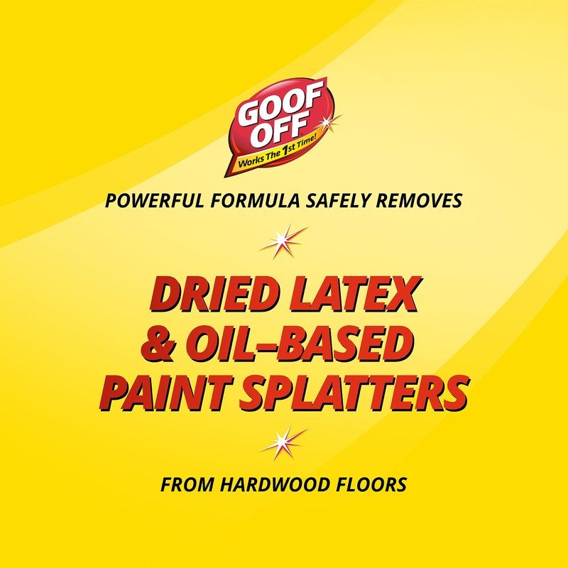 GOOF OFF FG900 Splatter Hardwoods Dried Paint Remover, – 12