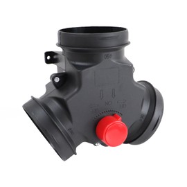 Copgge Diesel Heater Duct Connector 3 Way Air Duct Splitter Connector Adjustable Valve Parking Heater Air Vent Ducting Hose Adapter Fits for Webasto Airtronic Diesel Auxiliary Heater 90mm Diameter