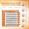 Pestañas Postizas 3D Voluminosas y Naturales Suaves para Maquillaje de