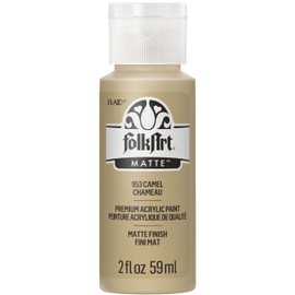 Folk Art Acrylic Paint, Camel, 2 oz
