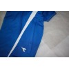 Diadora Coppa Jacket Y/S Blue Zippered Front