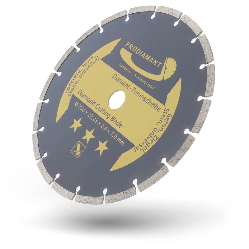 PRODIAMANT Diamond Cutting disc Universal 230mm 9inch x 22.2 mm