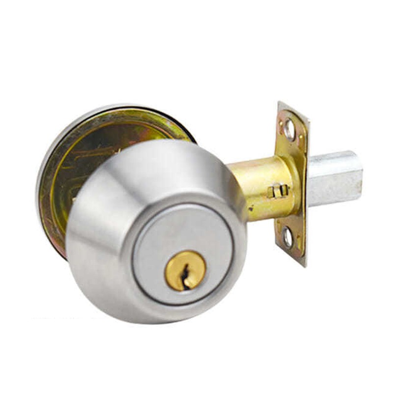 Ball Door Knob Universal Protection Classic Entrance Keyed Interior Door