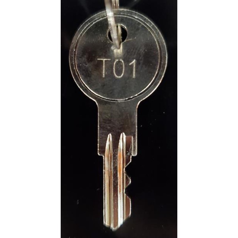 Husky T01 - T50 Toolbox Replacement Key Series T33