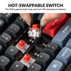 Keychron V6 Wired Custom Mechanical Keyboard Knob Version, Full-Size QMK/VIA