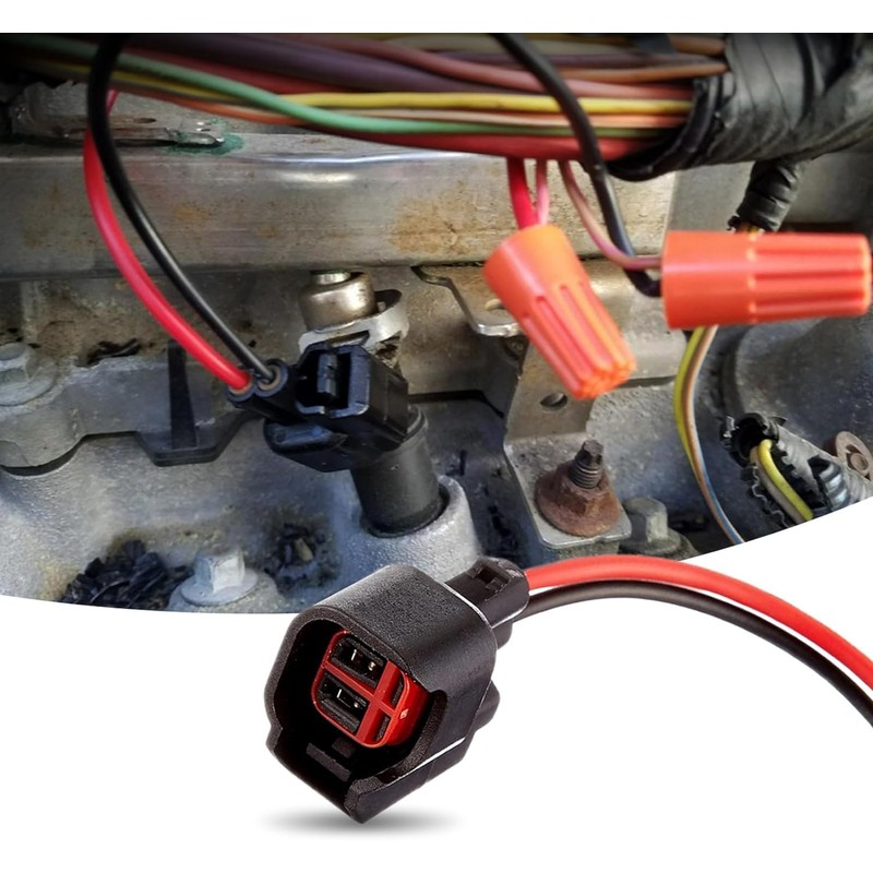 Walquicks Pack of 8 EV6 EV14 Injector Connector, Fuel Injector