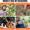 4 Pack Garden Pruning Shears Set,Heavy Duty Garden Bypass Pruning
