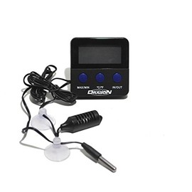 Dragon - Digital Thermometer / Hygrometer for Terrarium with 2 Remote Sensors