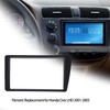 2Din Radio Stereo Fascia Dash Frame Trim Replacement for Honda