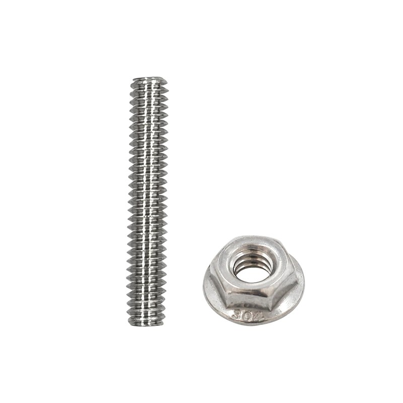 QGHAUC Valve Cover Stainless Steel Stud Kit Bolts Compatible For