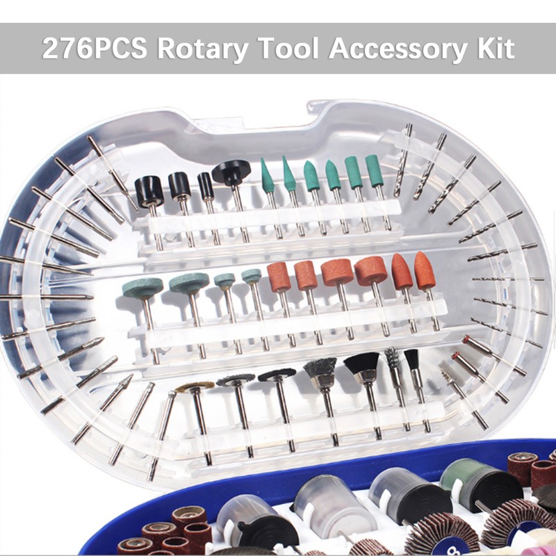 Electric Grinding Accessories Set 276PC Consumables Rotary Tools Accessories Kit