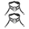 2 Pieces Of Garter, Punk Style Accessories, Adjustable Leg Ring,