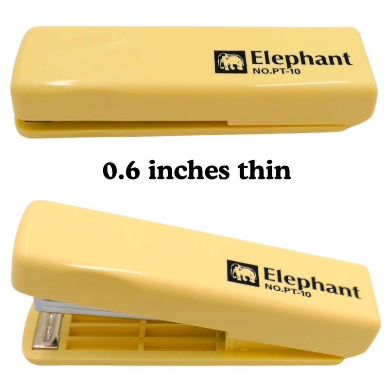 Mini Stapler, Small Stapler, Thin Flat Compact Portable Pocket Slim