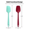 Lavinrose Kitchen Silicone Spatula Set, 600ºF High Heat Flex Silicone