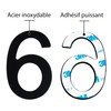 Stainless Steel House Number - Designer Door Number - Height