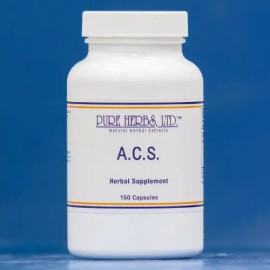 Pure Herbs: A.C.S. (All Cells Salts) - 150 Capsules, 400mg.