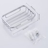 Stainless Steel Soap Dishes Wall Mounted Shower Soap Holder Soap