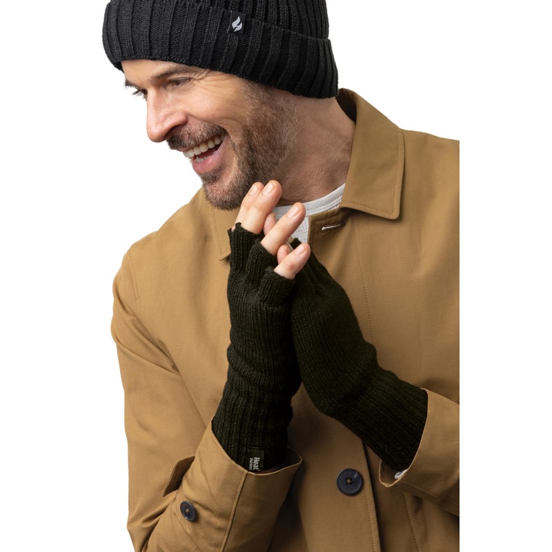 HEAT HOLDERS - Mens Winter Warm 3.2 TOG Fleece Lined