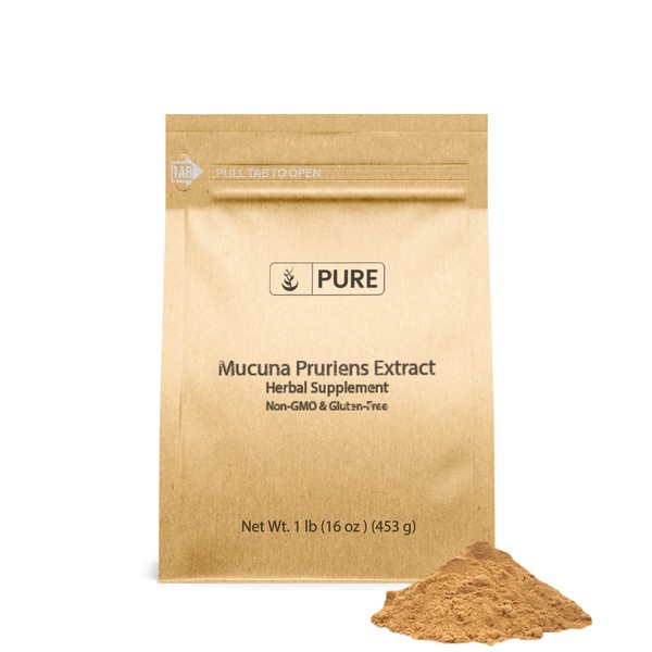 PURE ORIGINAL INGREDIENTS Mucuna Pruiens (1lb) Pure and Natural, Non-GMO, Gluten-Free