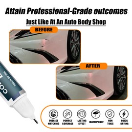 Eminent White Pearl(085) Touch Up Paint for Lexus, Car Paint Pen Scratch Repair Two-In-One Touch Up Paint, Premium Car Scratch Remover for Deep Scratches