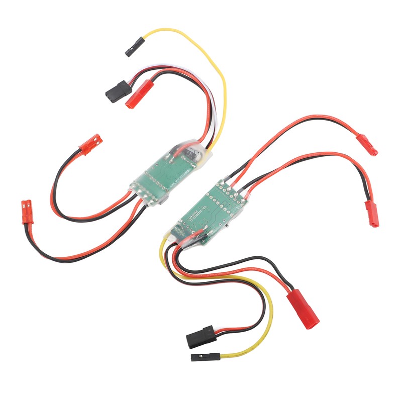 2PCS Brushed ESC Two Way Bidirectional Waterproof 5A Differential ESC