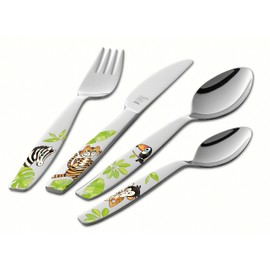 Zwilling Children's Cutlery Set 4 Piece Jungle Children's Cutlery Set in Original Box