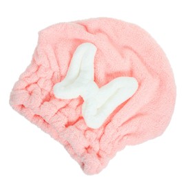 FOMIYES Quick Drying Hair Towel Cap for Ladies Thickened Absorbent Hair Drying Hat Lightweight Fleece for Home Travel Bathing Makeup Durable Reusable Design