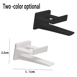 Cap Holder (Pack of 12), Strong Cap Hanger, Baseball Cap Holder, Hat Rack White, Hat Hook for Wall Mounting, Hat Baseball Cap Hanger Organiser, No Drilling