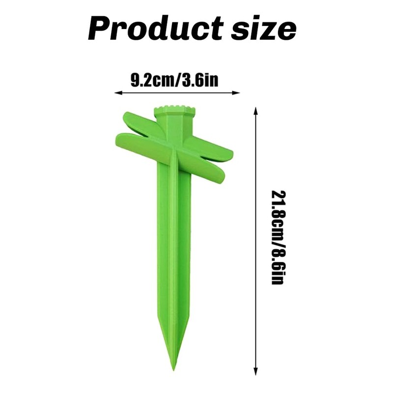 Snblzhef Tent Stakes Wind Tent Stakes No-Drill Installation Camping Gear