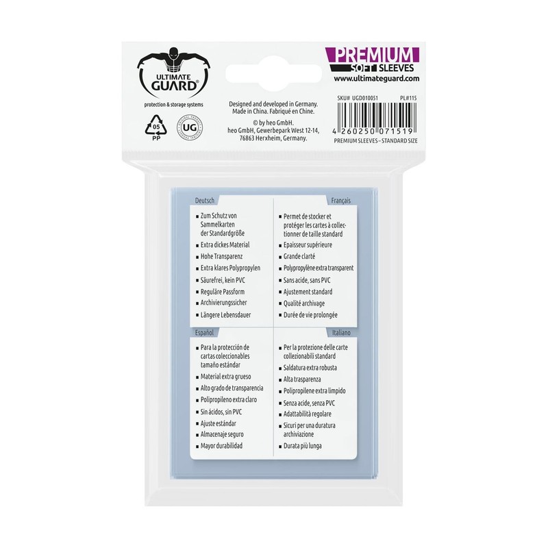 Premium Soft Sleeves (100)