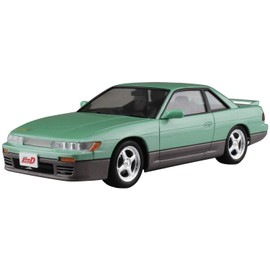 Aoshima Bunka Kyozai Initial D No. 11 Koichiro Ikedana, S13, 1/24 Scale Plastic Model