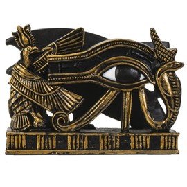Pacific Giftware Ancient Egyptian Eye of Horus Business Card Resin Figurine