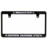 MOONEYES SOUTHERN CALIFORNIA STYLE_NF-MG060BKSC-MON License Plate Frame, Slim Black